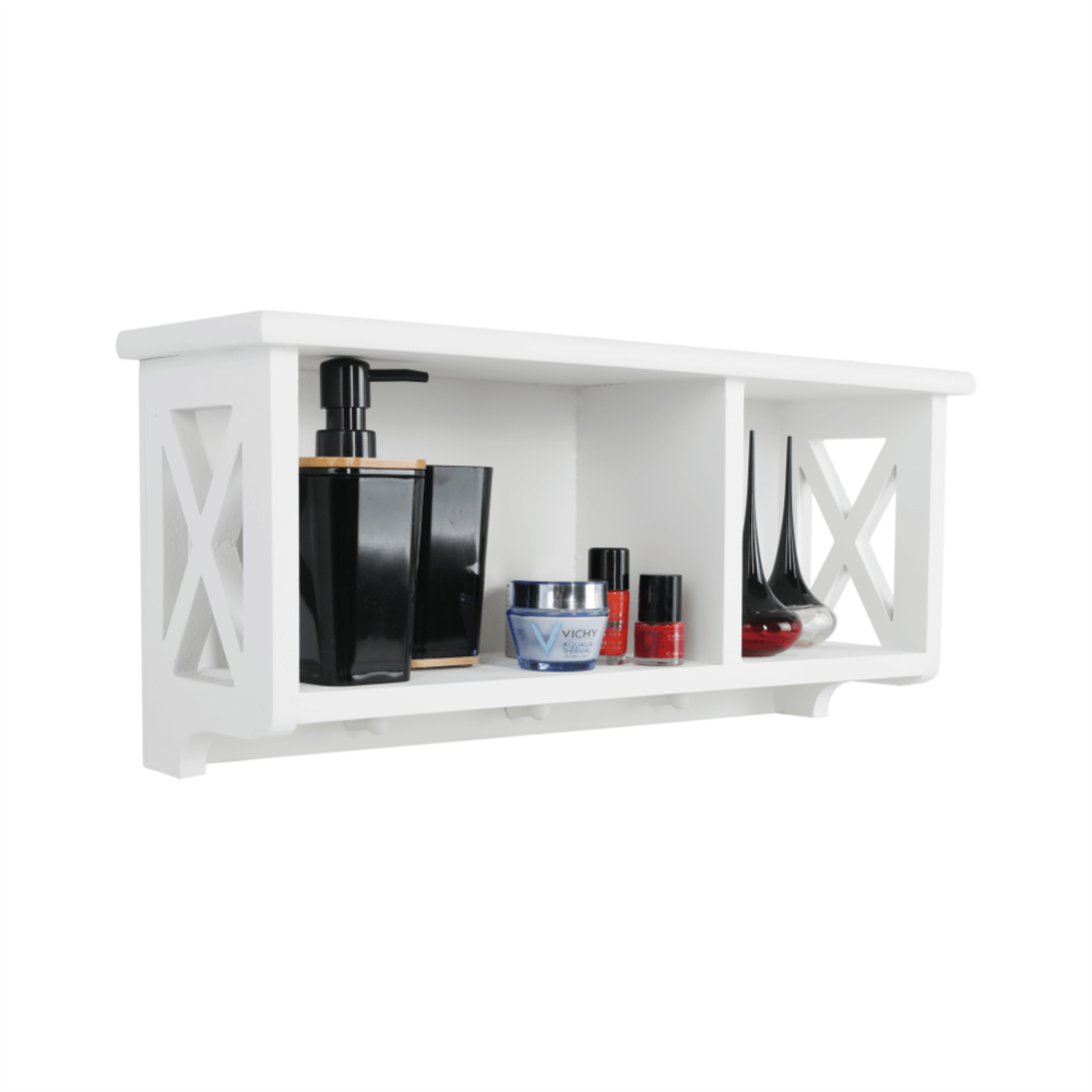 Závěsná police, bílá, RAFAELLO