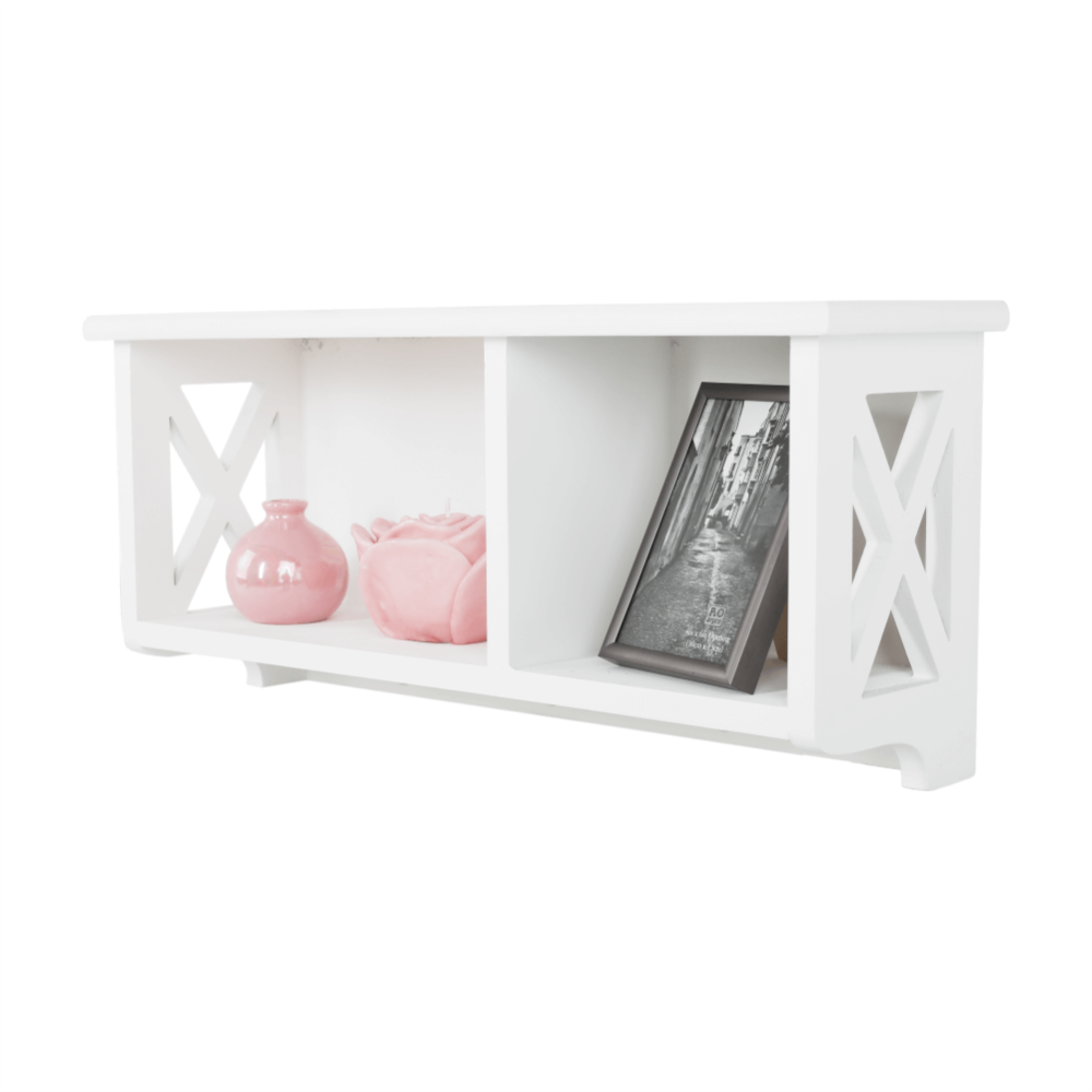 Závěsná police, bílá, RAFAELLO