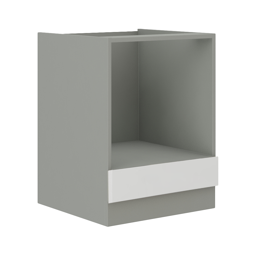 Skříňka dolní, bílá vysoký lesk, PRADO 60 DG BB