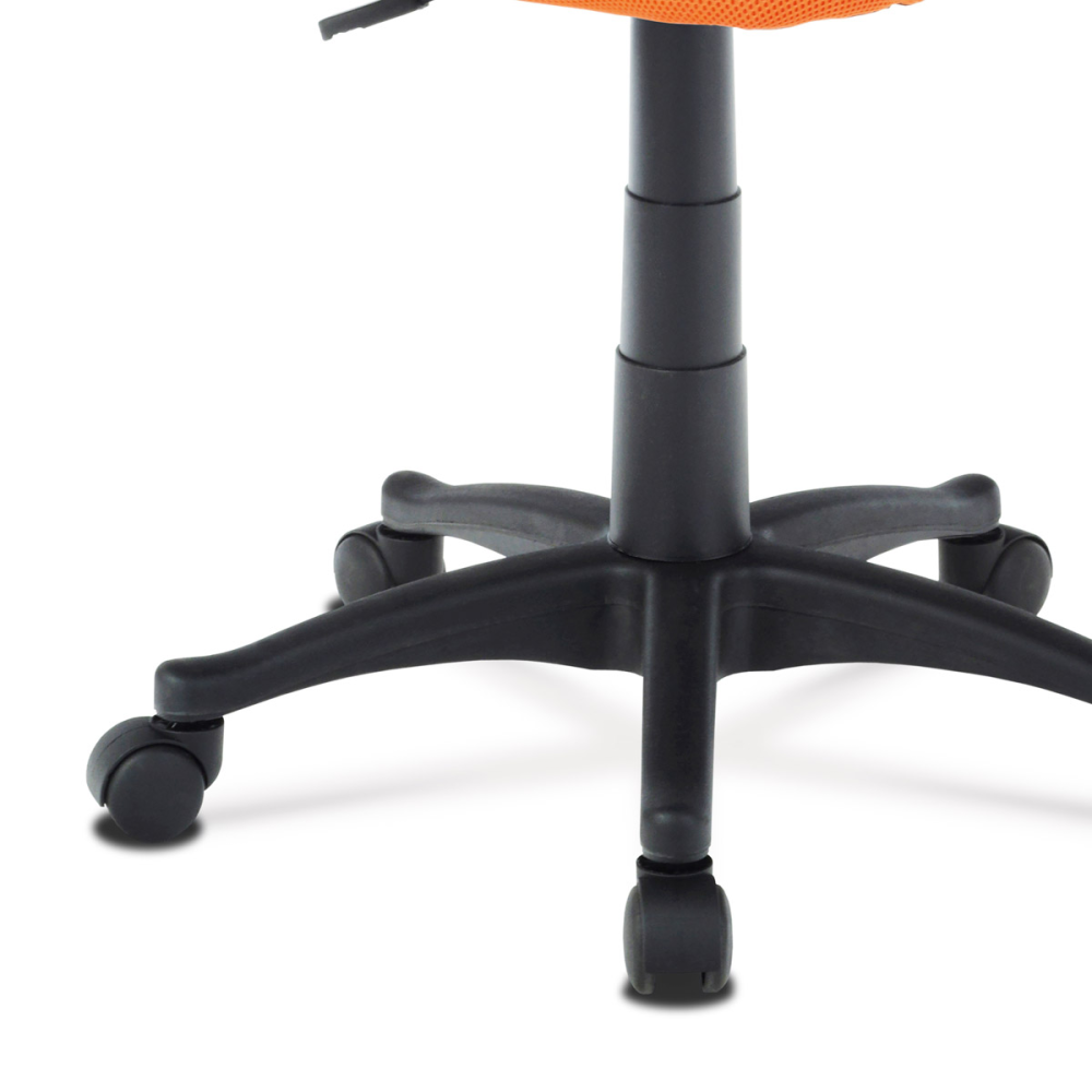 KA-B047 ORA - Kancelářská židle, látka MESH oranžová / černá, plyn.píst