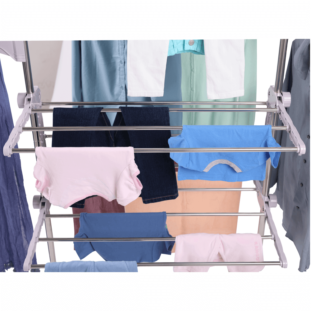 Sušák na prádlo, bílá, DENAL