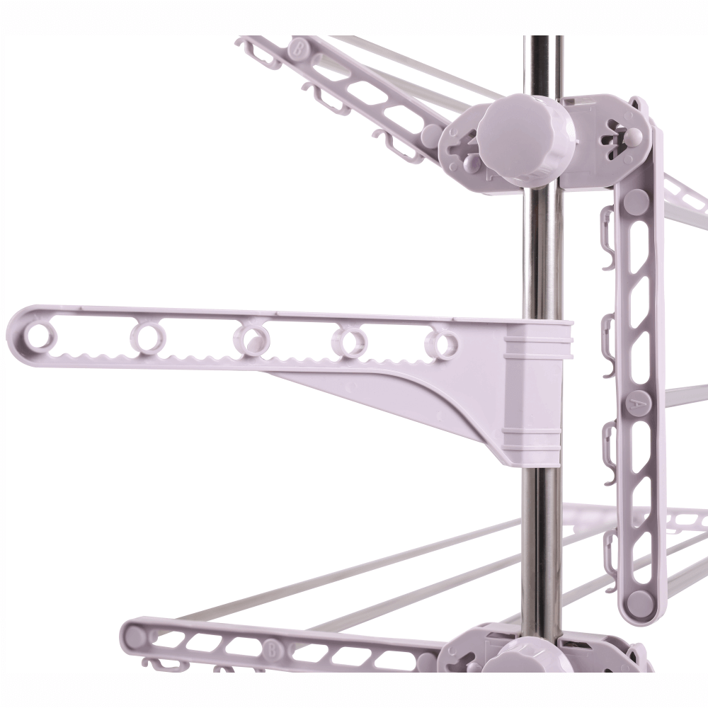 Sušák na prádlo, bílá, DENAL