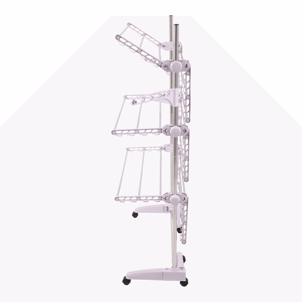 Sušák na prádlo, bílá, DENAL