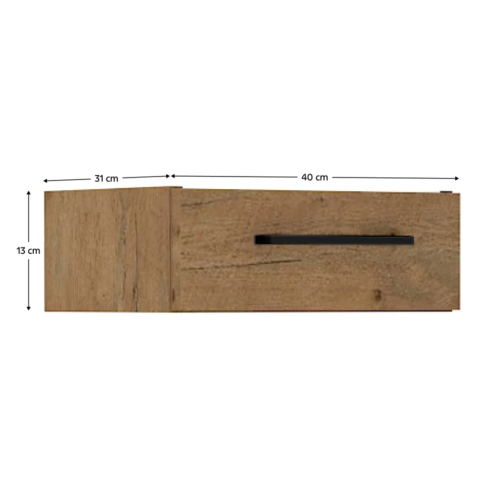 Šuplíková skříňka, dub lancelot, VEGA 40 G-13 1S