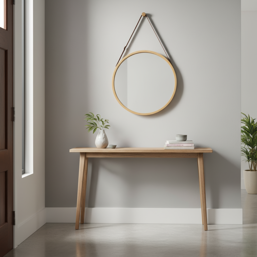 Zrcadlo, přírodní bambus, LEMI 1