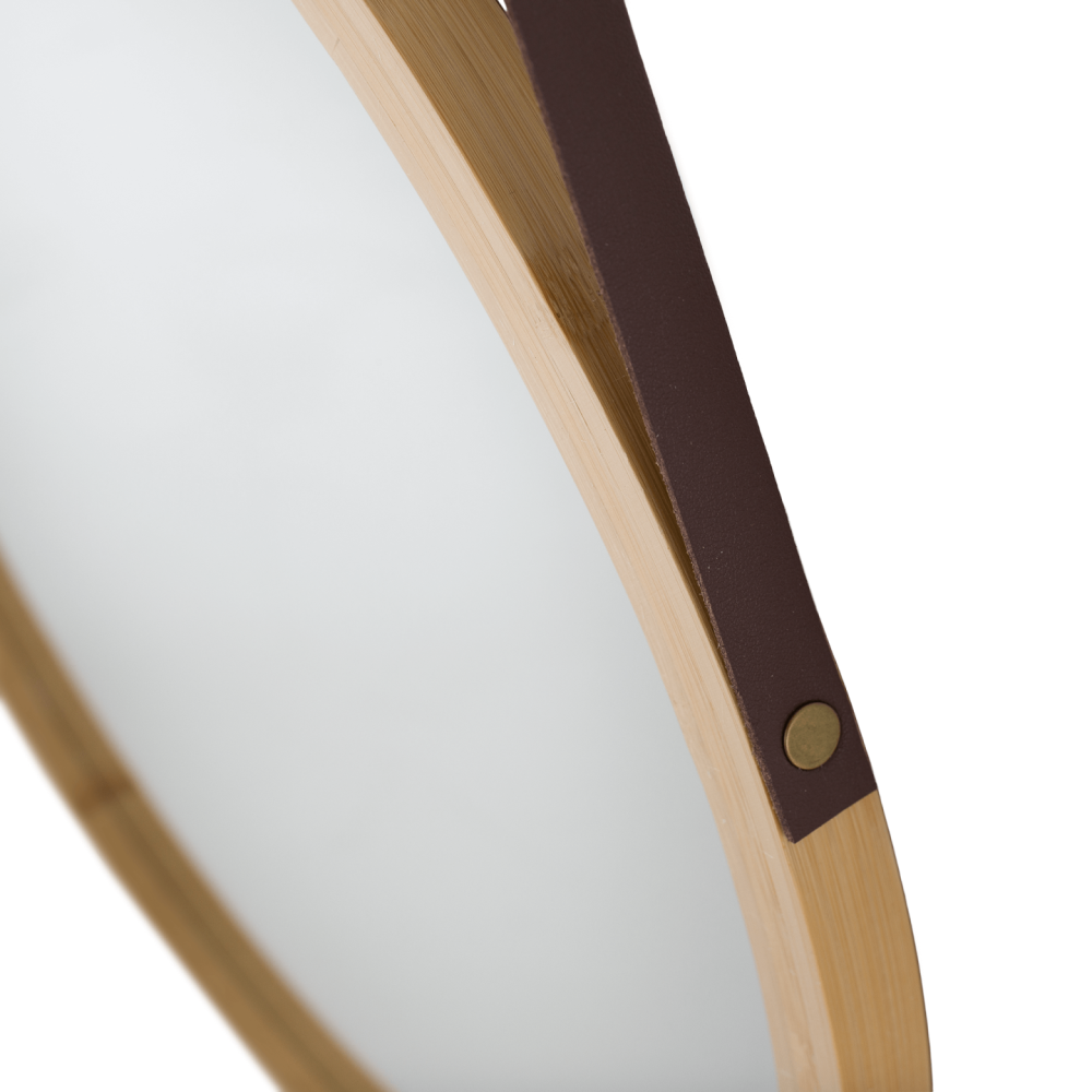 Zrcadlo, přírodní bambus, LEMI 1