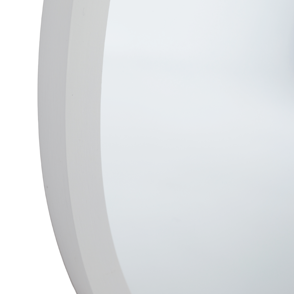 Zrcadlo, bambus/bílá, LEMI 1