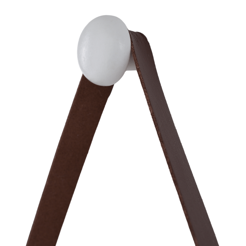 Zrcadlo, bambus/bílá, LEMI 1