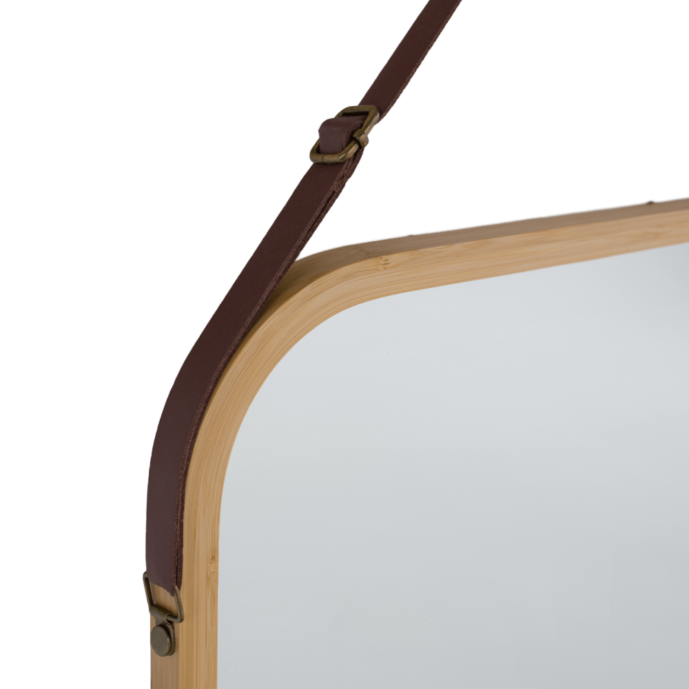 Zrcadlo, přírodní bambus, LEMI 2