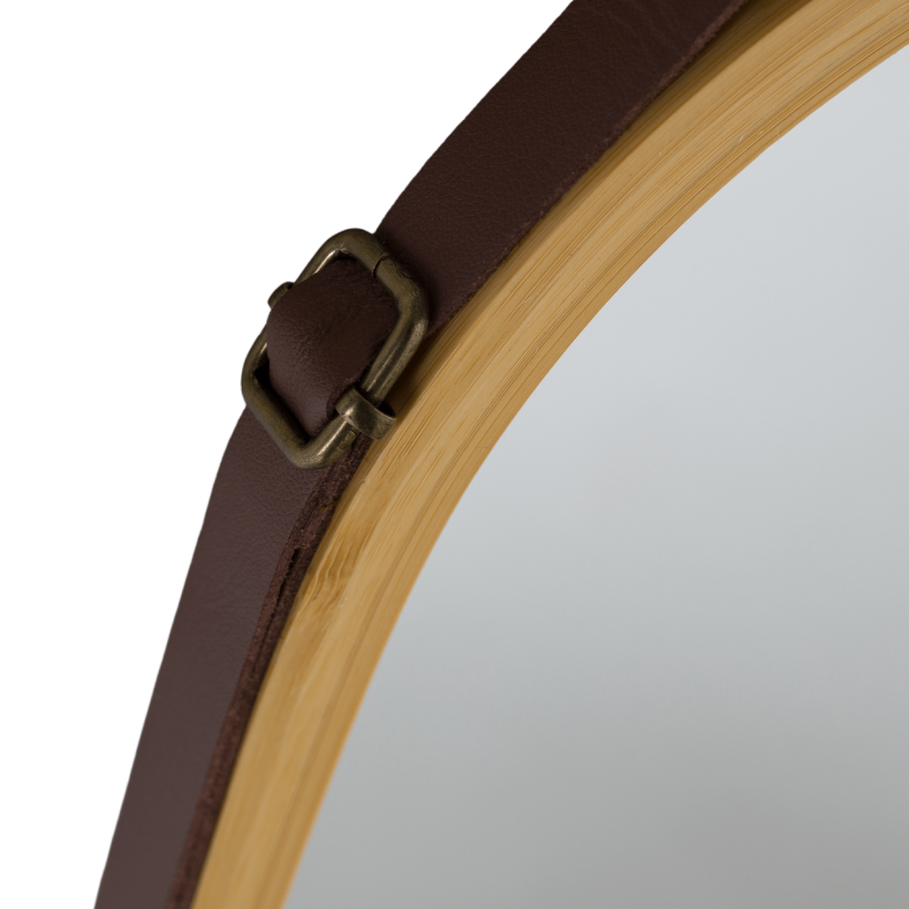 Zrcadlo, přírodní bambus, LEMI 3