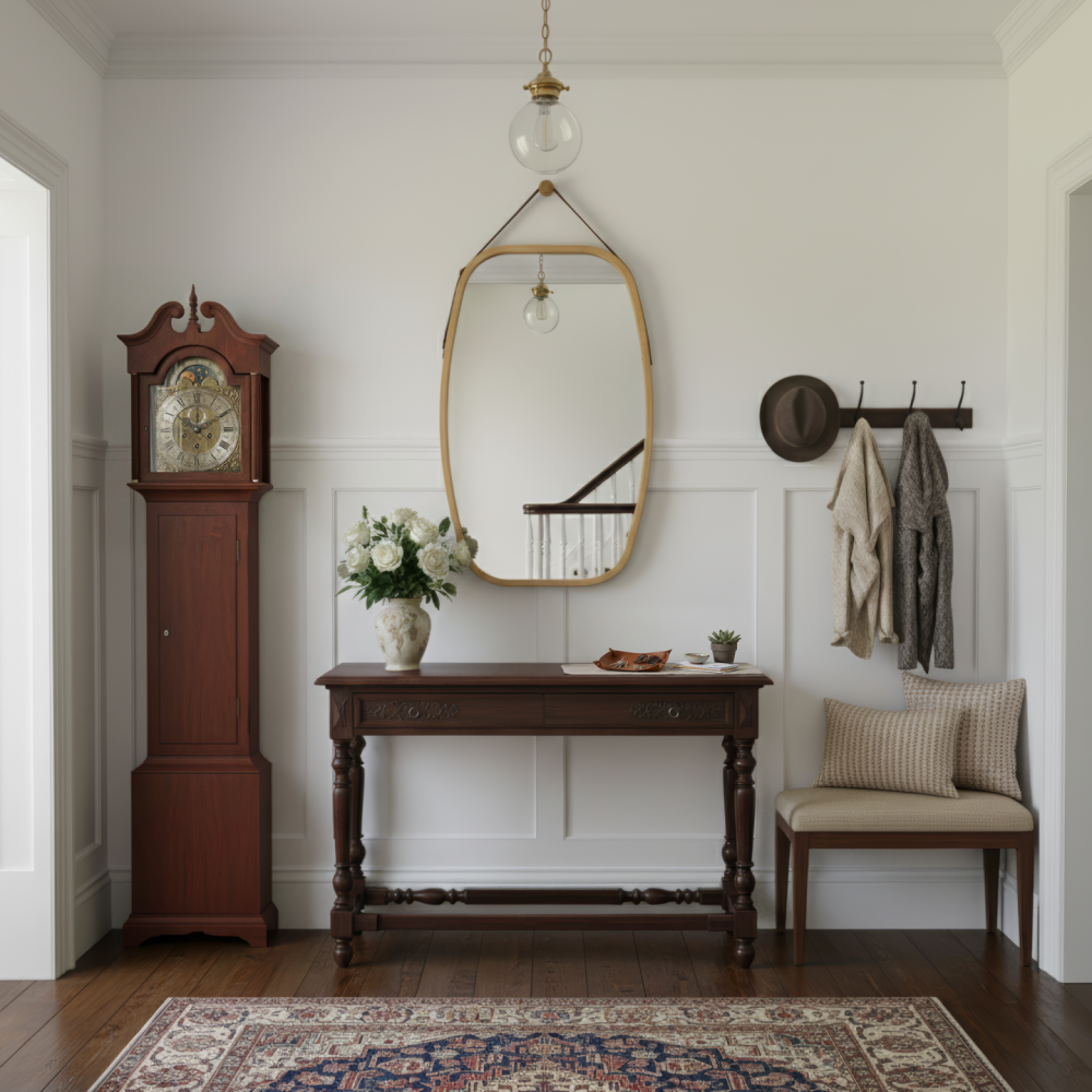 Zrcadlo, přírodní bambus, LEMI 3