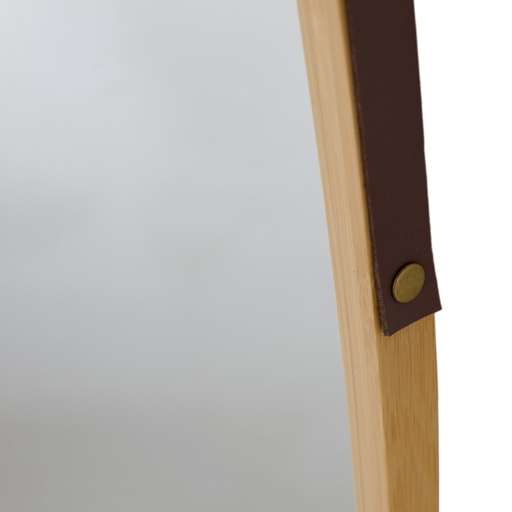 Zrcadlo, přírodní bambus, LEMI 3