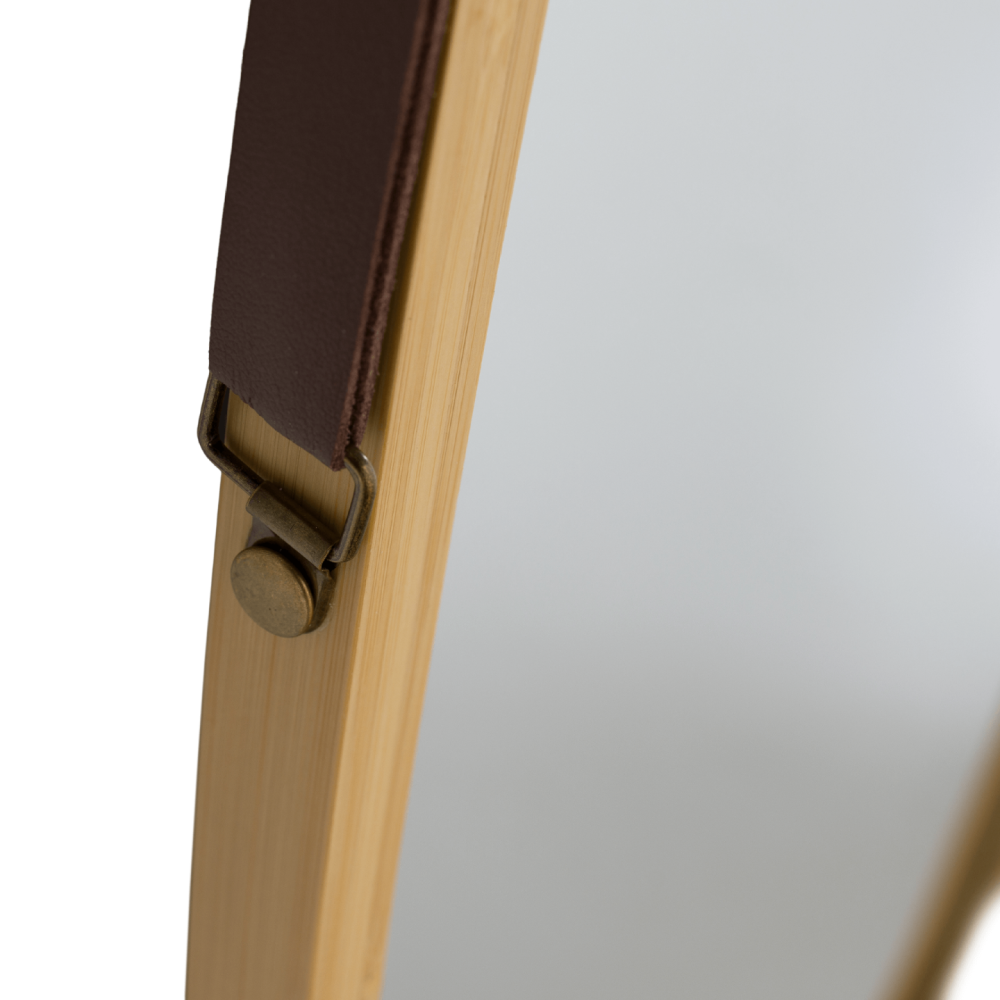 Zrcadlo, přírodní bambus, LEMI 3