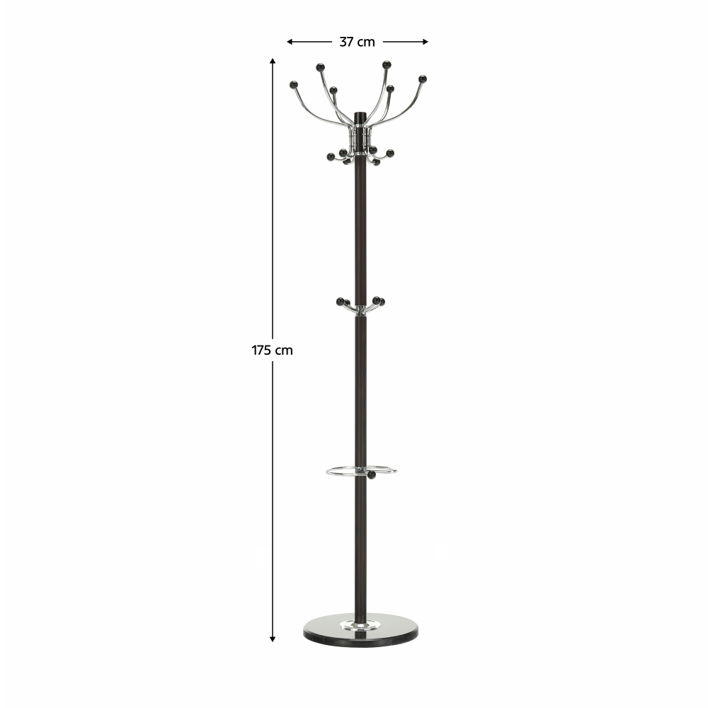 Věšák, hnědá, JIMY NEW