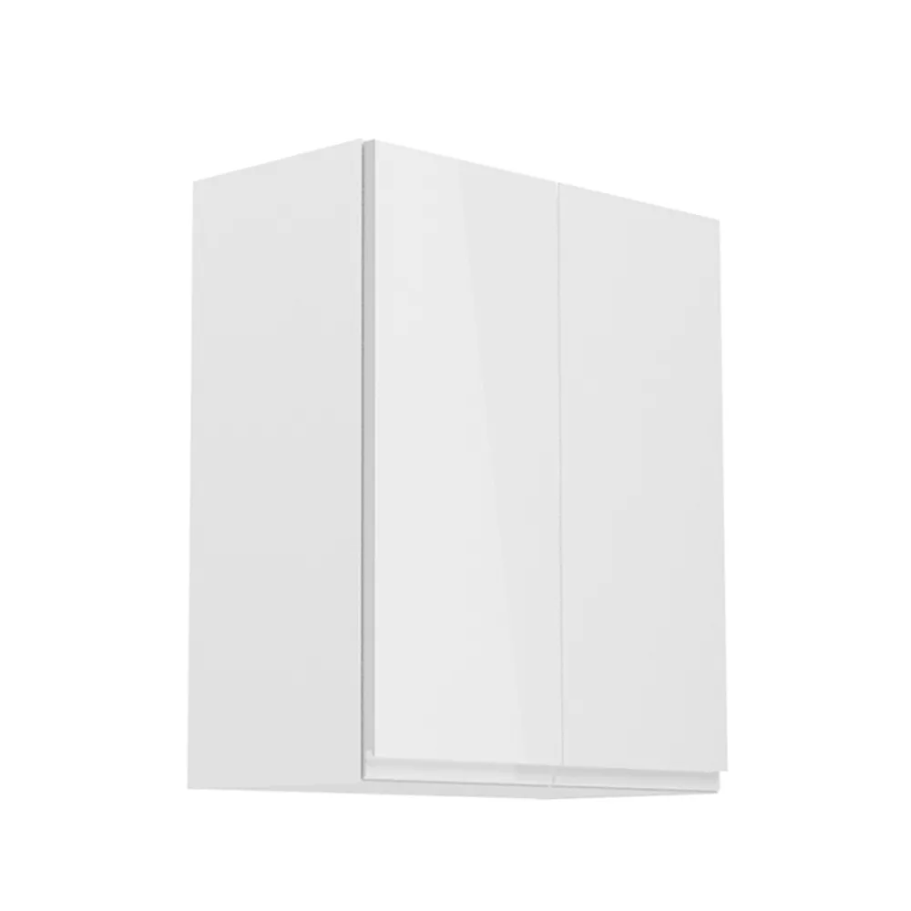 Horní skříňka, bílá/bílý extra vysoký lesk, AURORA G602F