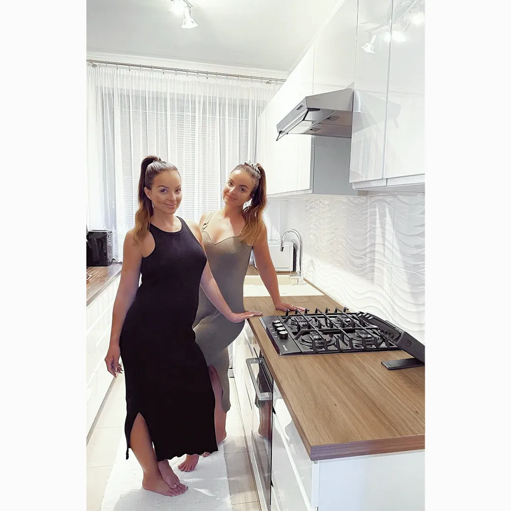 Horní skříňka, bílá / bílý extra vysoký lesk, AURORA G80K