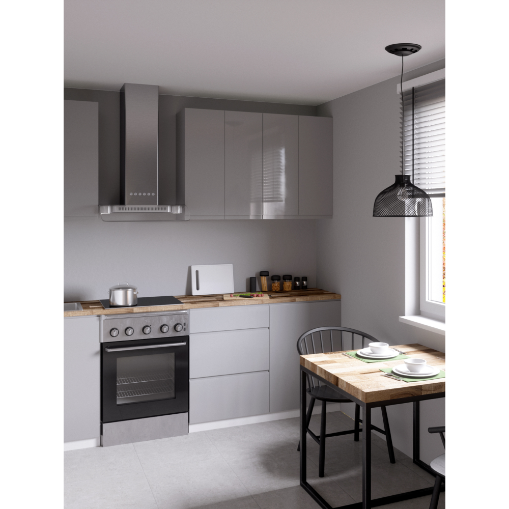 Horní skříňka, bílá, AURORA W200