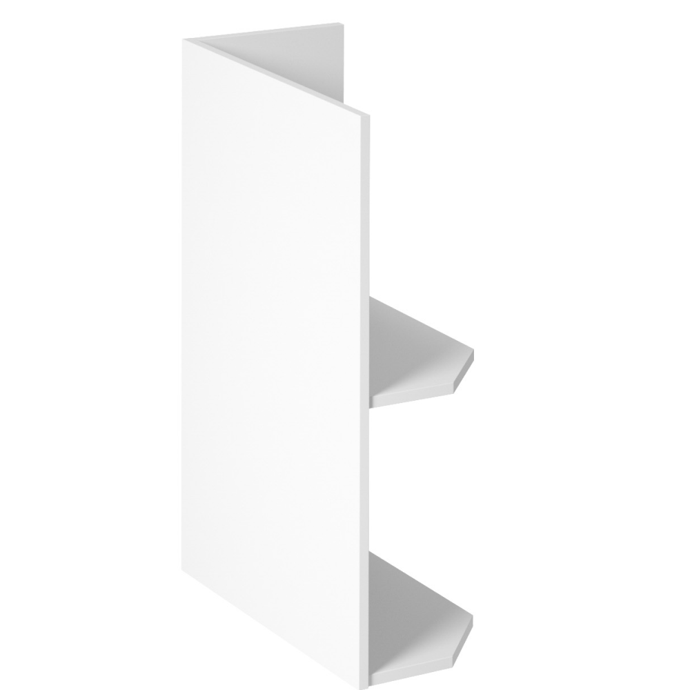 Spodní skříňka, bílá, pravá, AURORA D25PZ