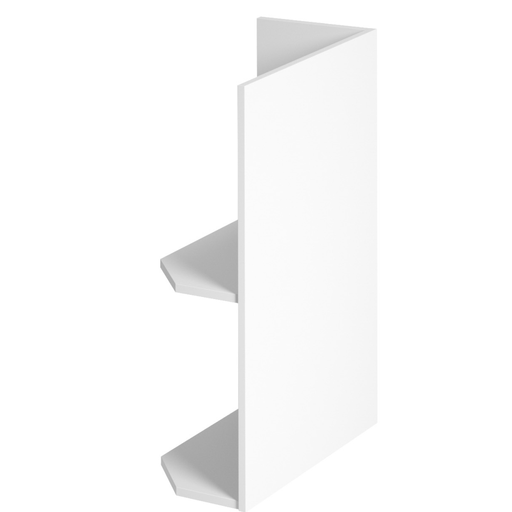 Spodní skříňka, bílá, levá, AURORA D25PZ