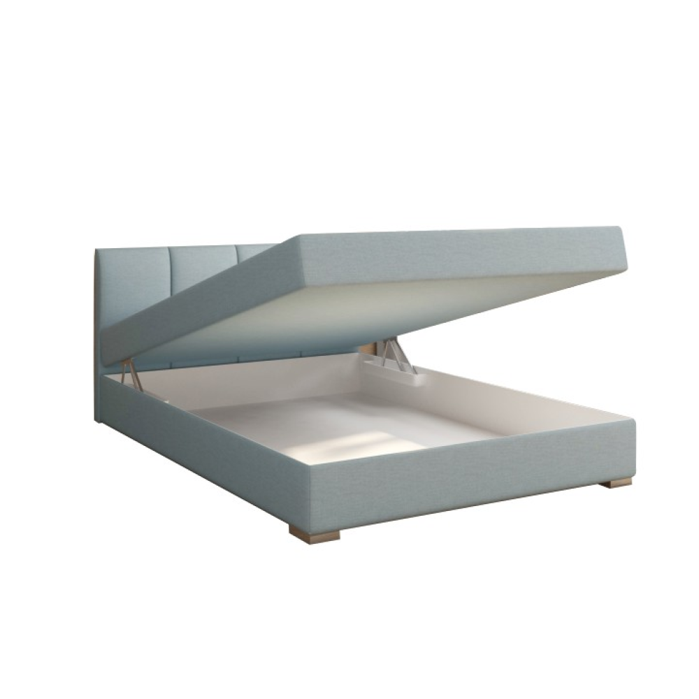 Boxspringová postel 120x200, mentolová, RIANA KOMFORT