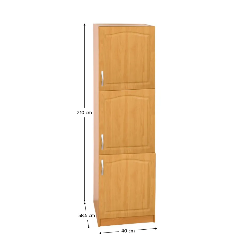 Kuchyňská skříňka levá, olše, LORA MDF NEW KLASIK S40 / 210/57