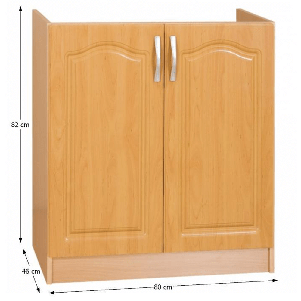 Dřezová skříňka, olše, LORA MDF NEW KLASIK S80ZL