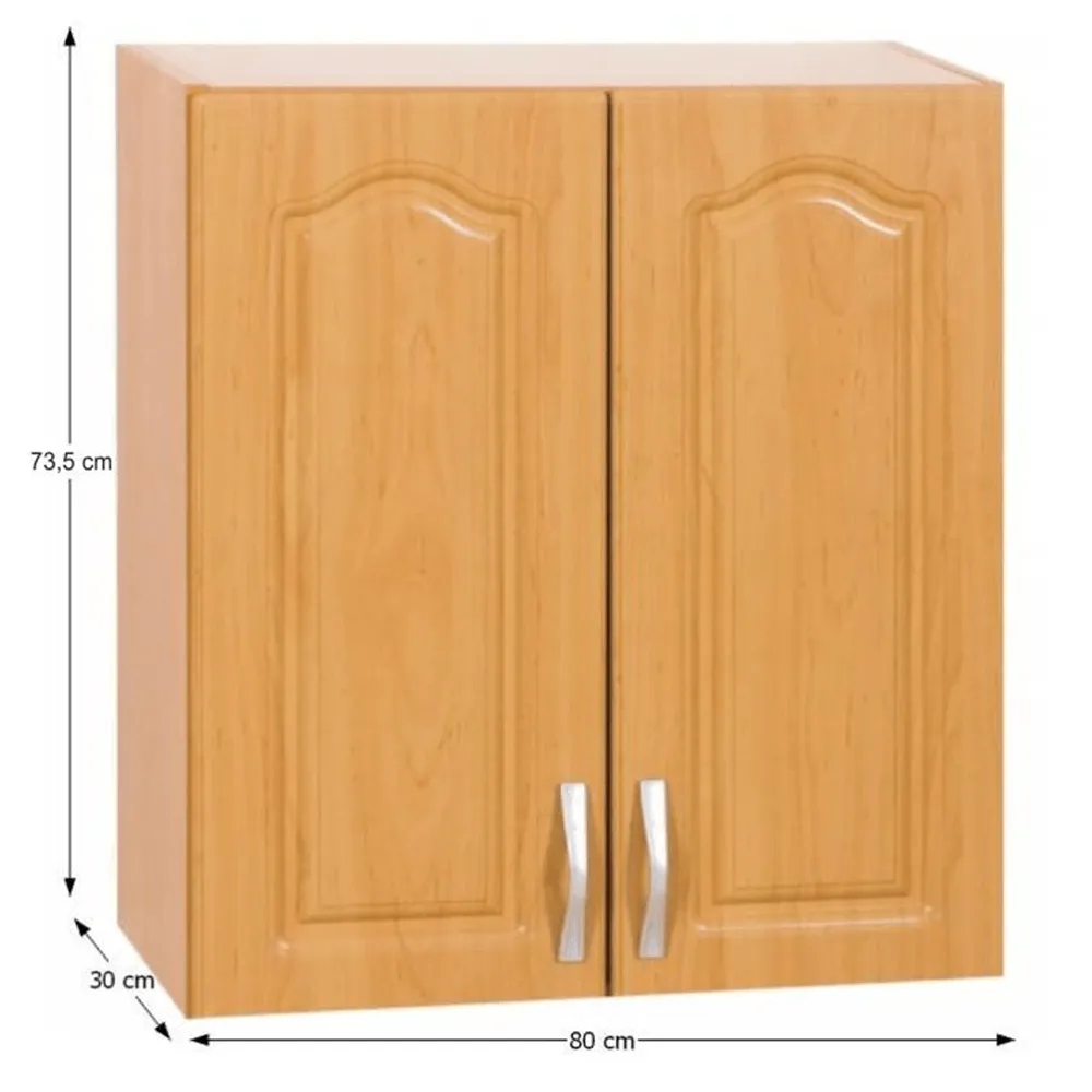 Horní skříňka, olše, LORA MDF NEW KLASIK W80 / 735