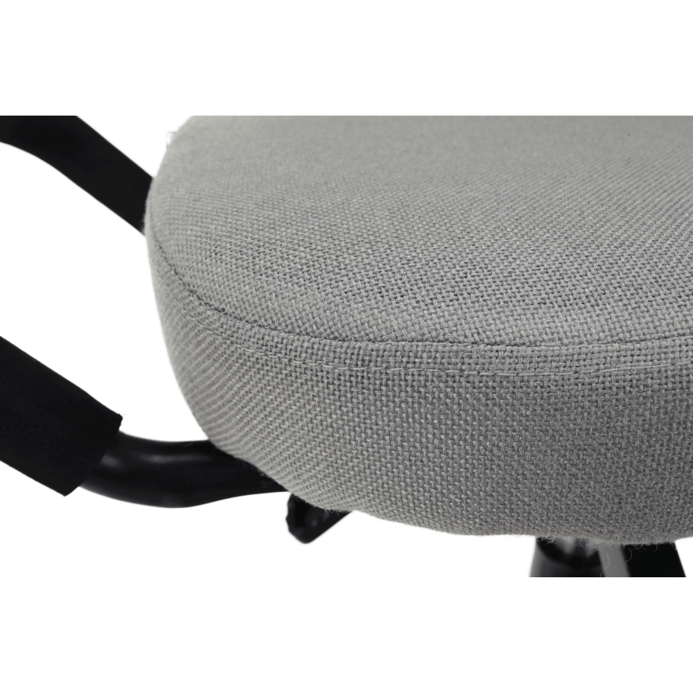 Ergonomická kľakačka, šedohnědá taupe / černá, RUFUS