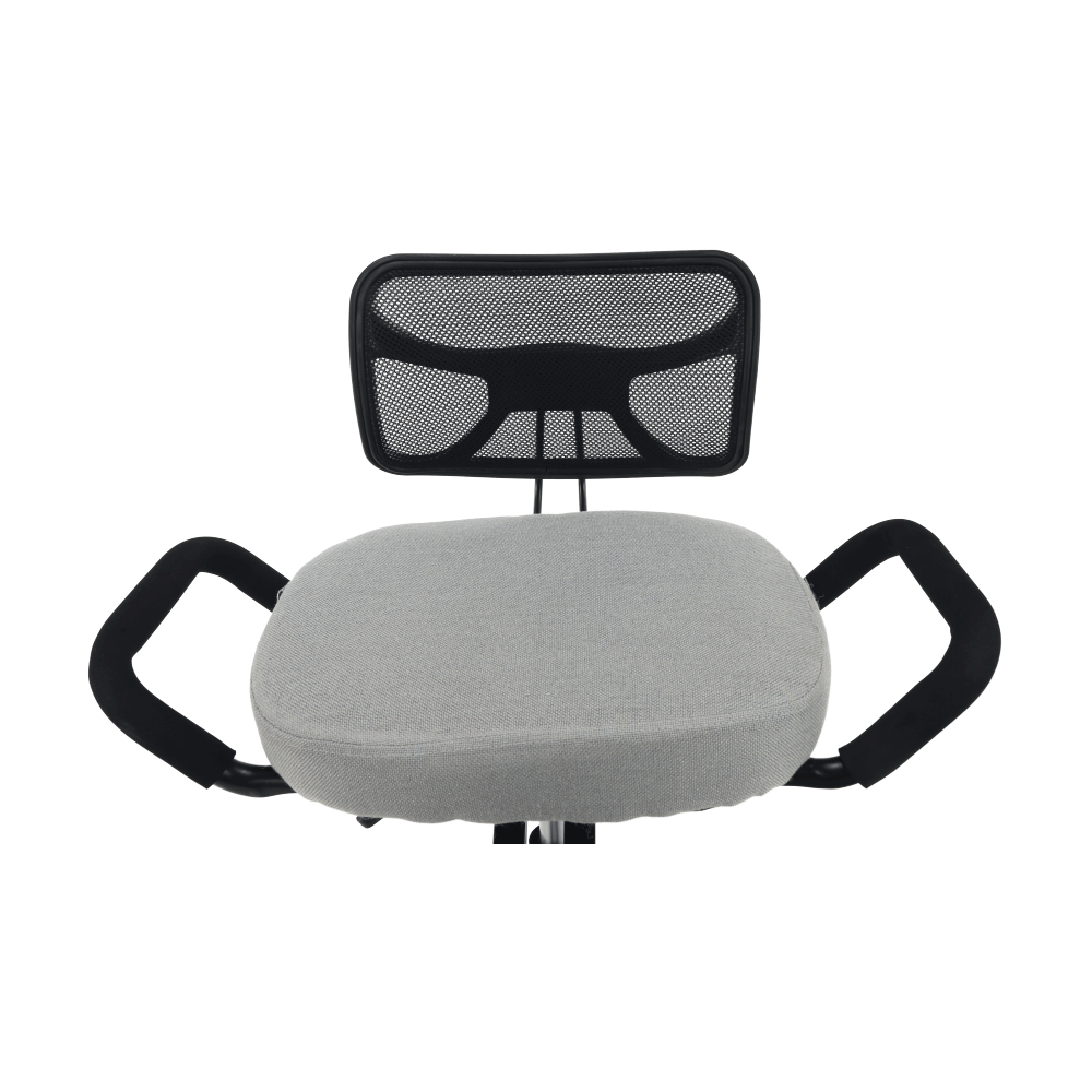 Ergonomická kľakačka, šedohnědá taupe / černá, RUFUS