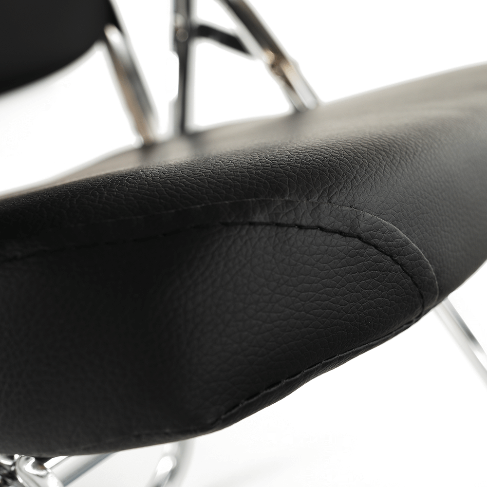 Židle s deskou na psaní, černá/přírodní, SONER