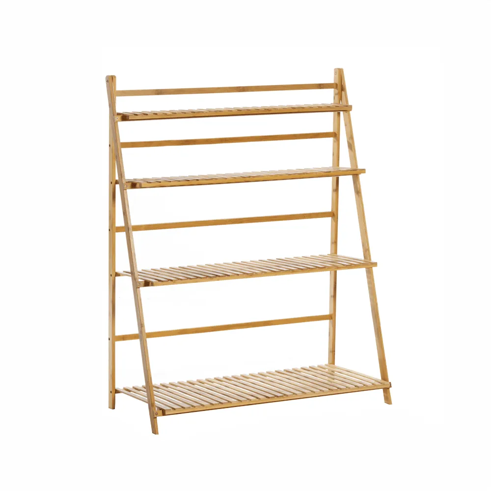 Skládací regál, bambus, Nepel TYP 2 + dárek