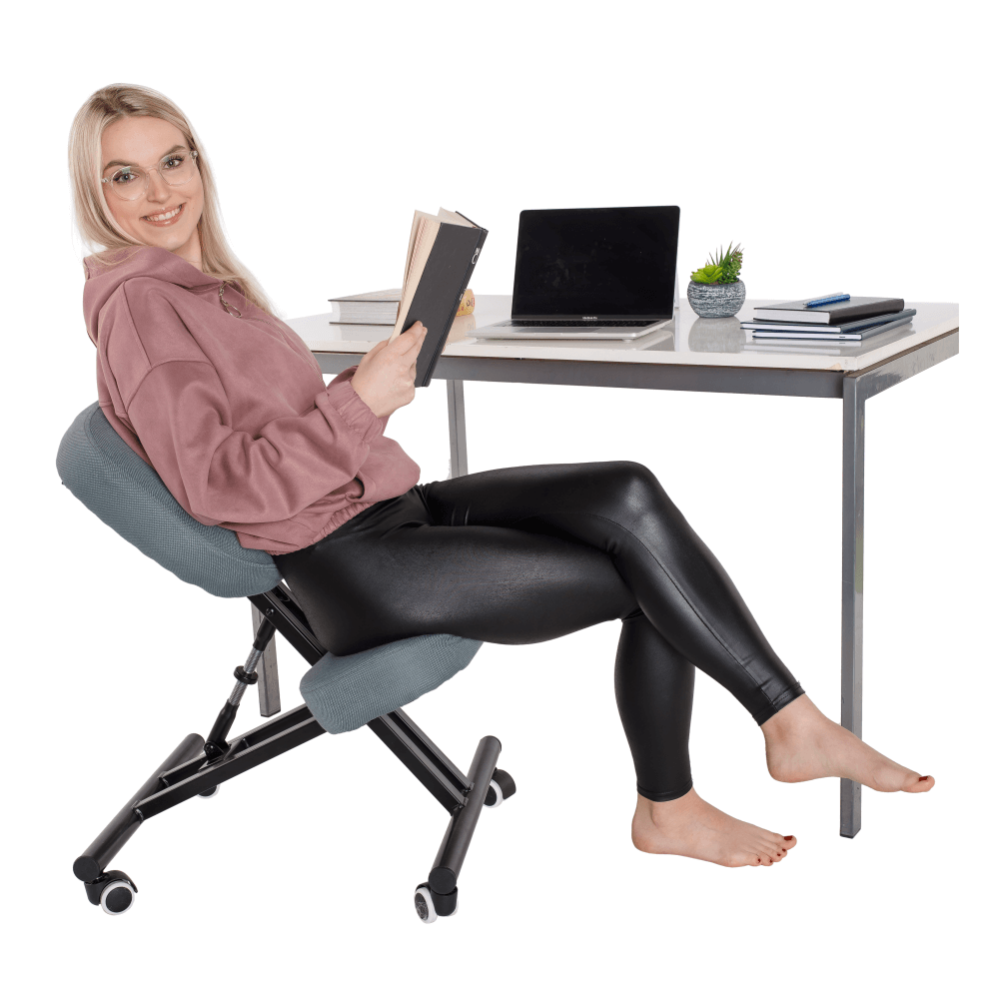 Ergonomická klekačka, světle/černá, KILIAN