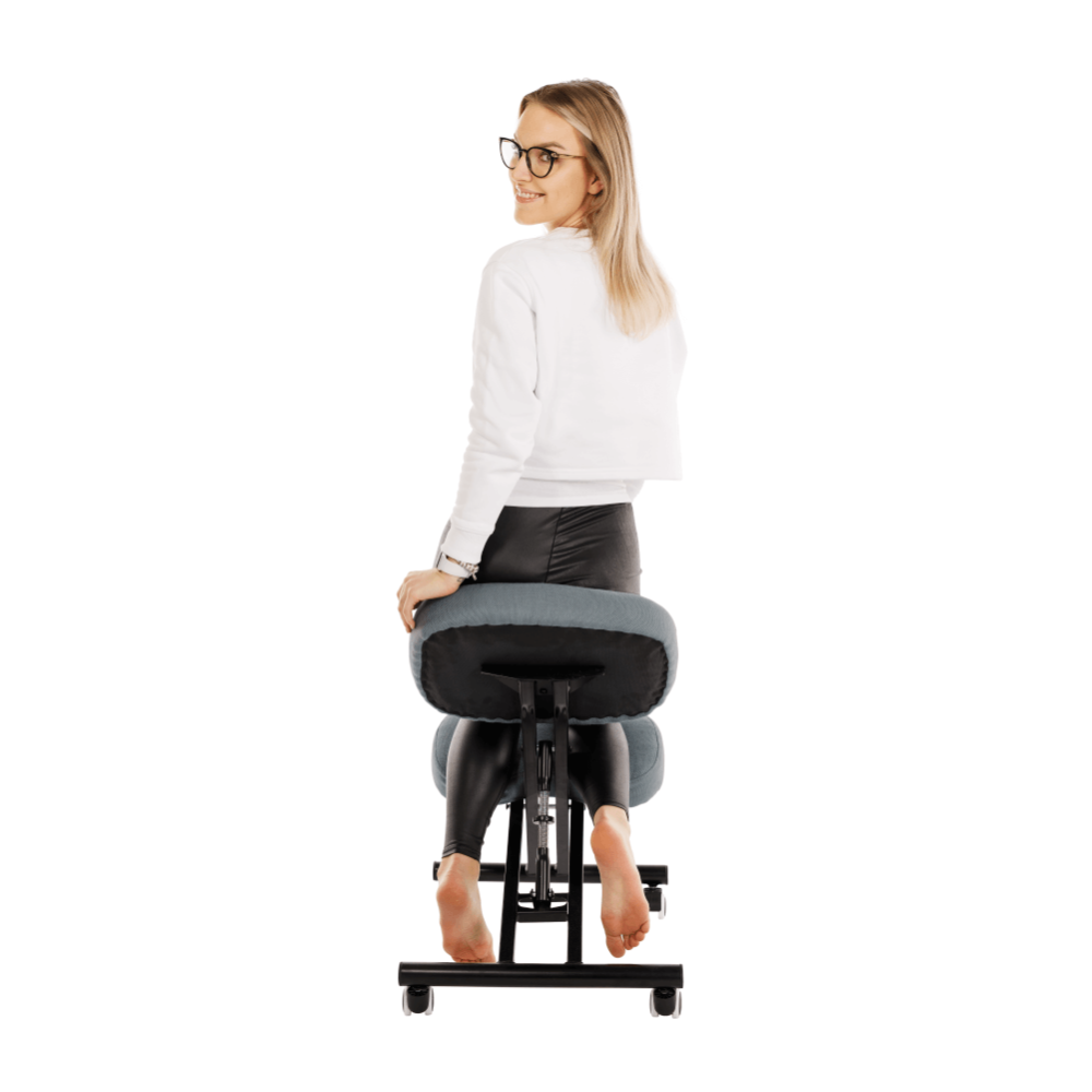 Ergonomická klekačka, světle/černá, KILIAN