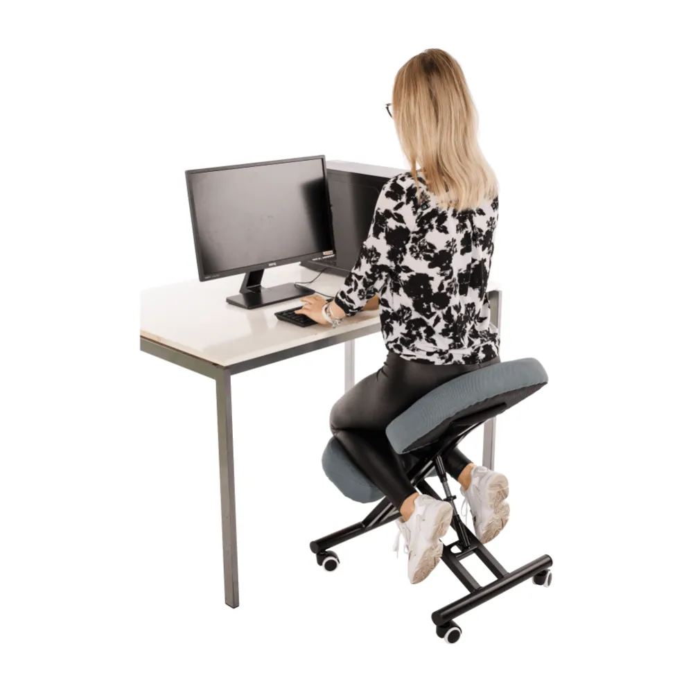 Ergonomická klekačka, světle/černá, KILIAN