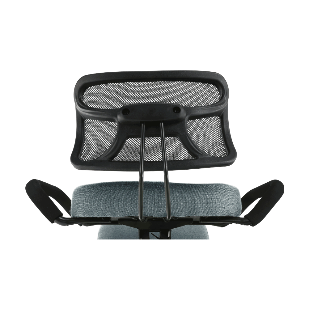 Ergonomická klekačka, šedá/černá, RUFUS