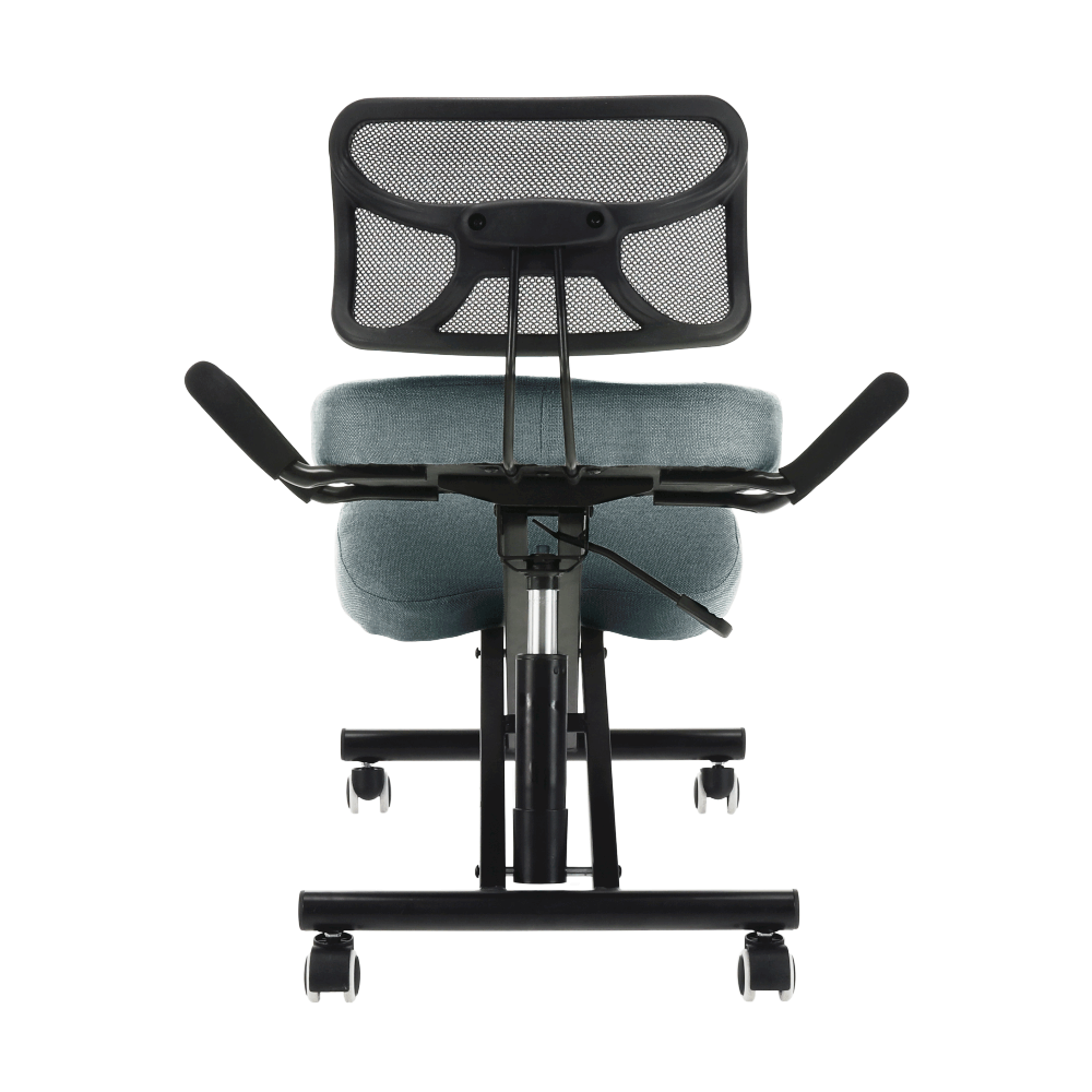 Ergonomická klekačka, šedá/černá, RUFUS
