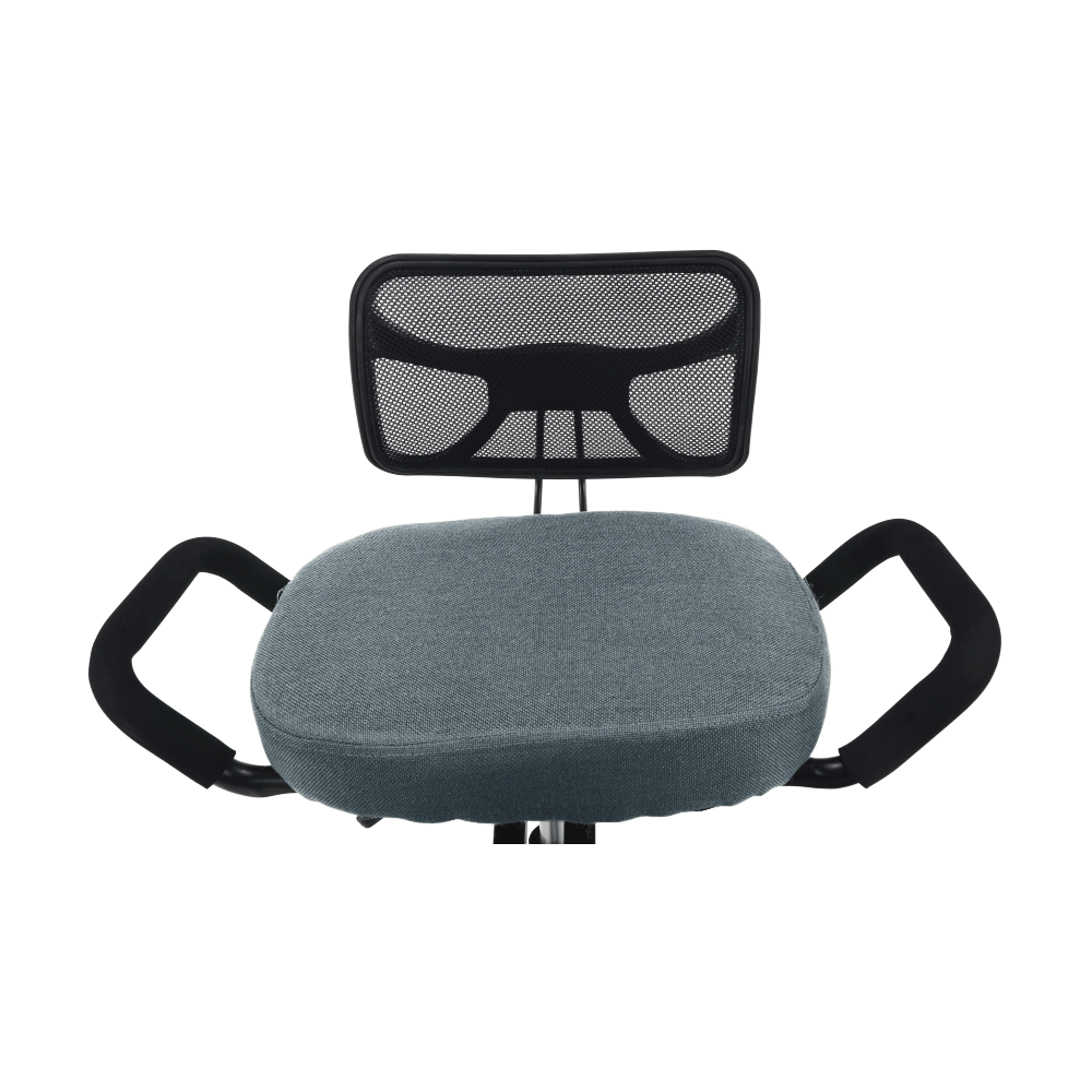 Ergonomická klekačka, šedá/černá, RUFUS