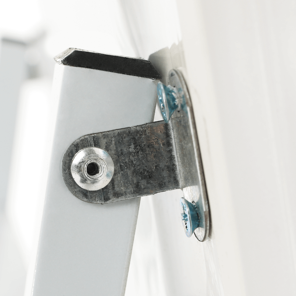 Stojanové zrcadlo, bílá, LAVAL