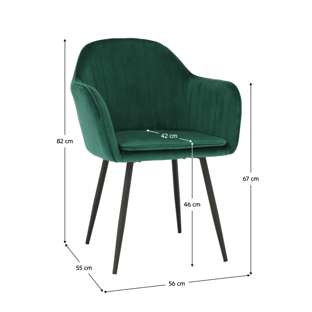 Designové křeslo, smaragdová Velvet látka, ZIRKON