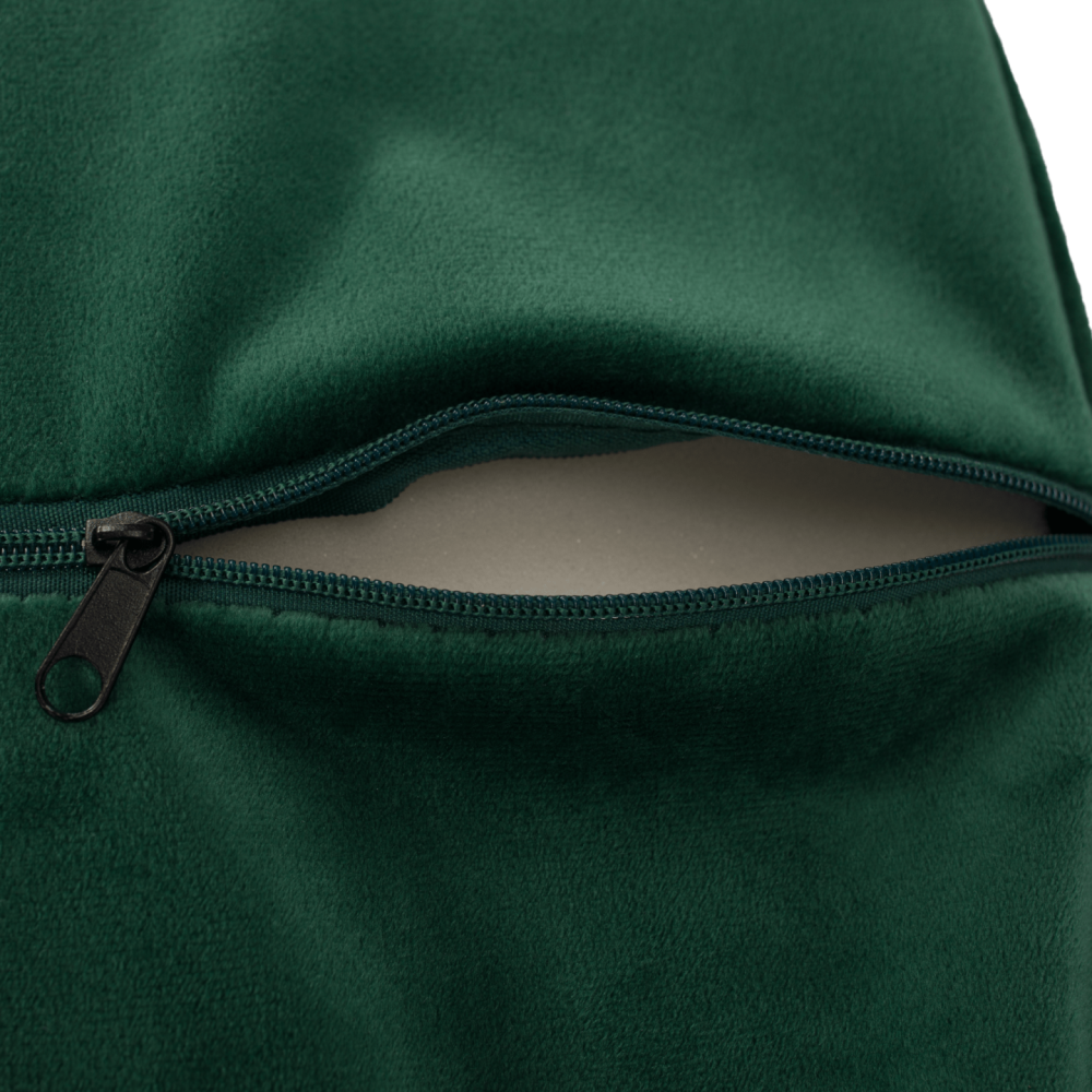 Designové křeslo, smaragdová Velvet látka, ZIRKON