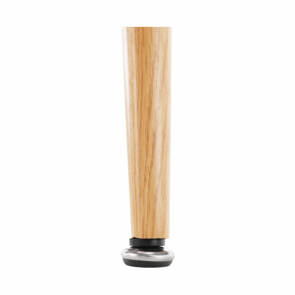 Barový stůl, bílá/dub, průměr 60 cm, IMAM