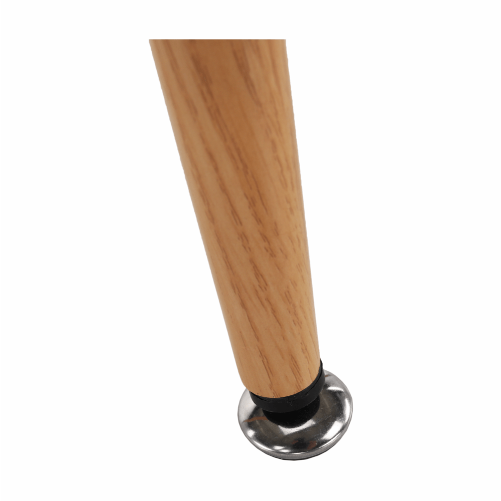 Barový stůl, černá/dub, průměr 60 cm, IMAM