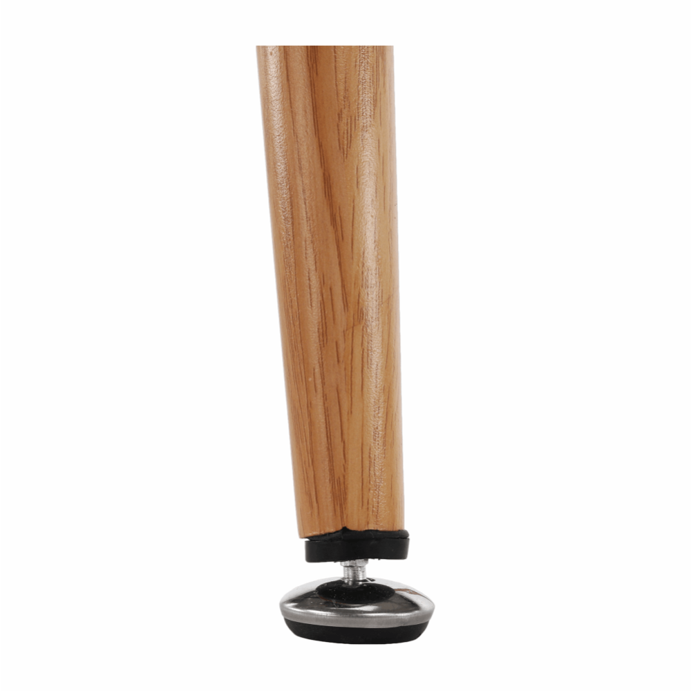 Barový stůl, černá/dub, průměr 60 cm, IMAM