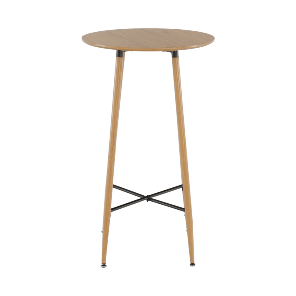 Barový stůl, dub, průměr 60 cm, IMAM