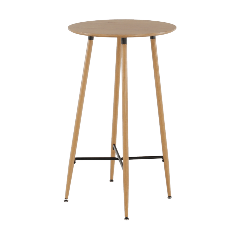 Barový stůl, dub, průměr 60 cm, IMAM