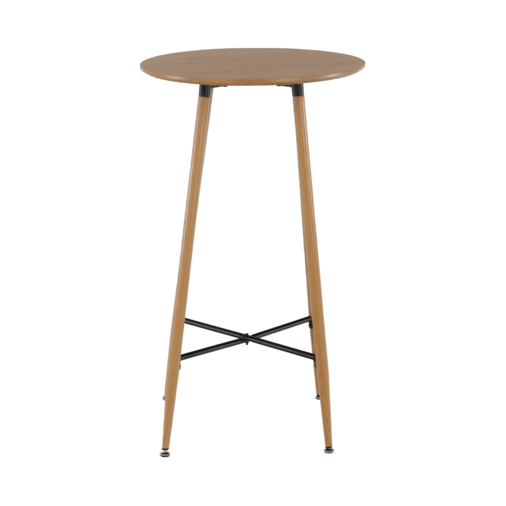 Barový stůl, dub, průměr 60 cm, IMAM
