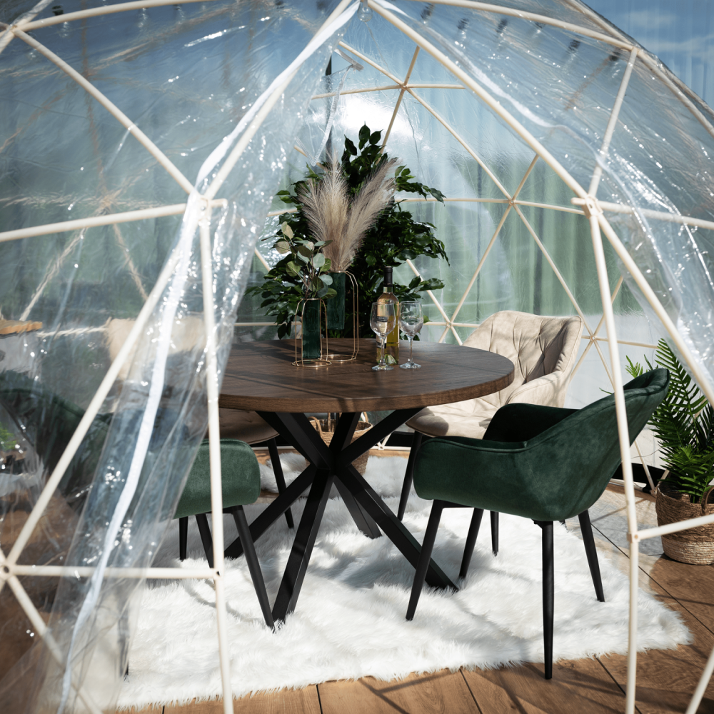 Designové křeslo, béžová Velvet látka, FEDRIS
