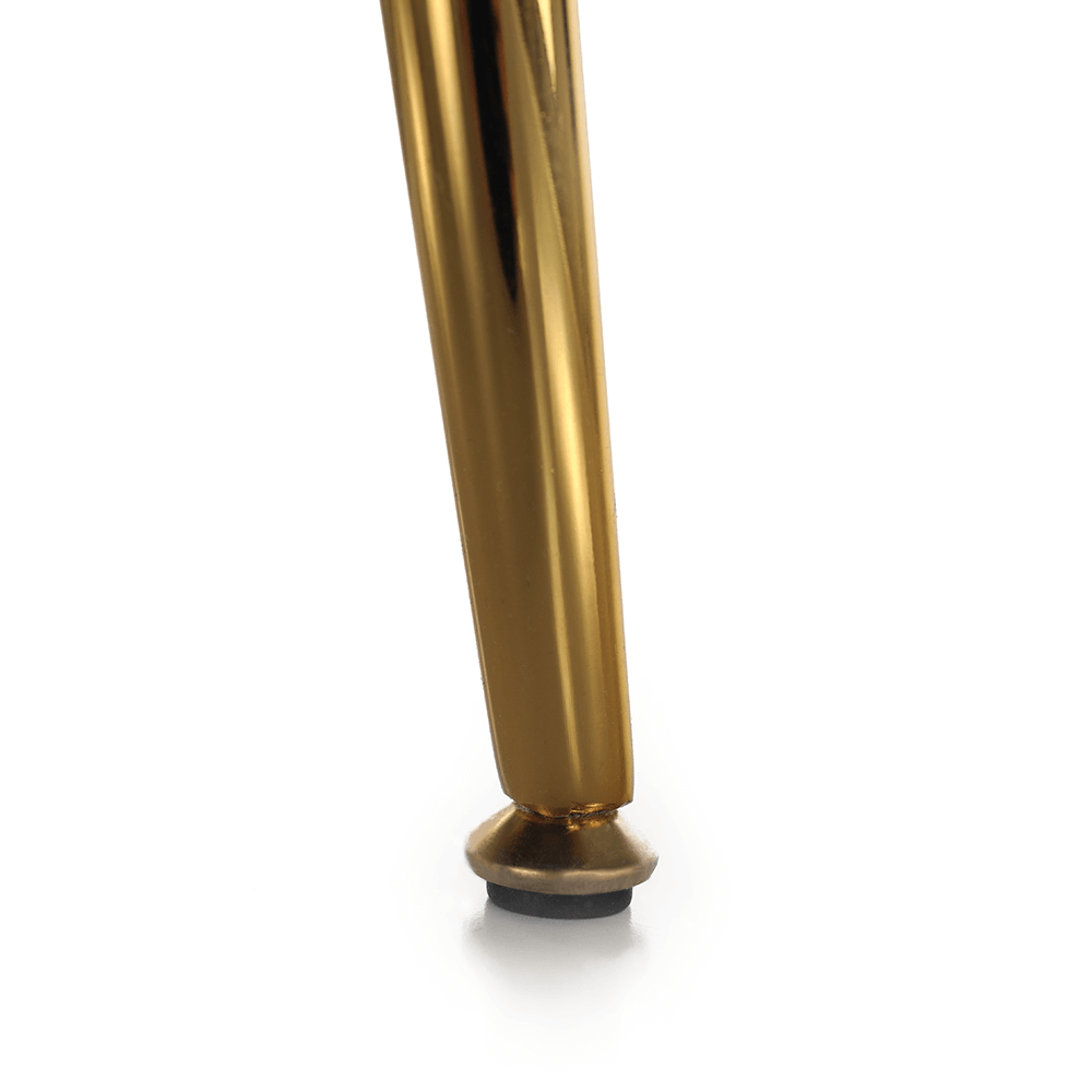 Lavice ve stylu Art-deco, růžová Velvet látka / gold chrom-zlatý, NOBLIN