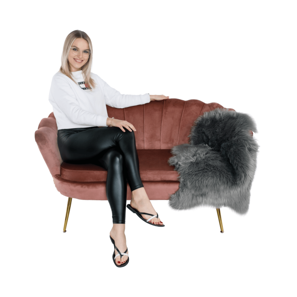Lavice ve stylu Art-deco, růžová Velvet látka / gold chrom-zlatý, NOBLIN