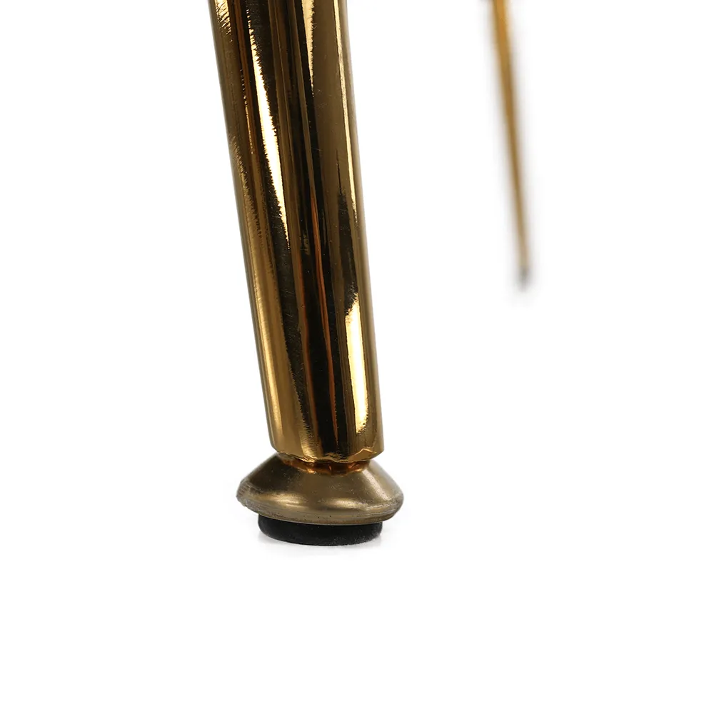 Lavice ve stylu Art-deco, béžová Velvet látka / gold chrom-zlatý, NOBLIN
